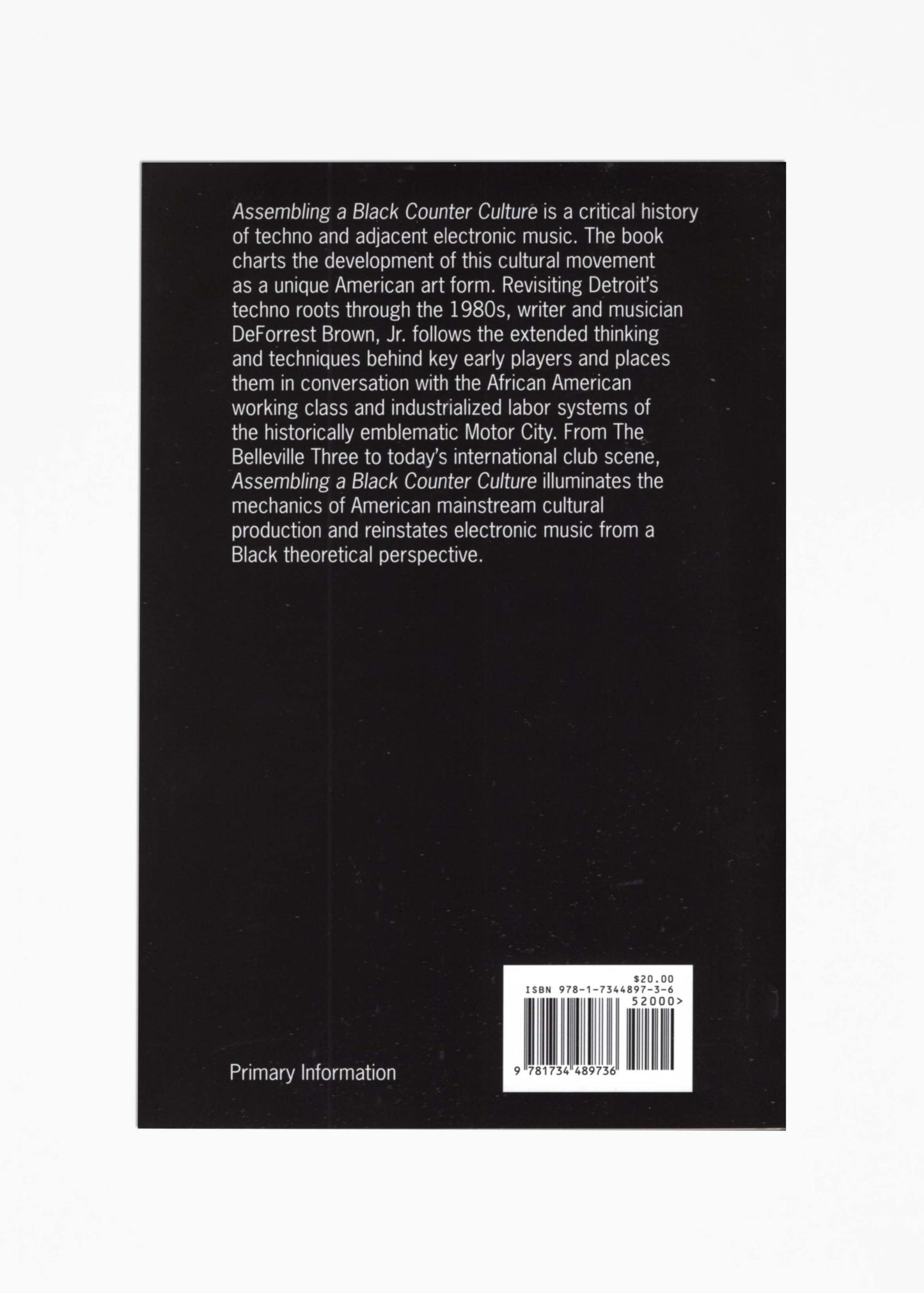 DeForrest Brown, Jr. - Assembling a Black Counter Culture