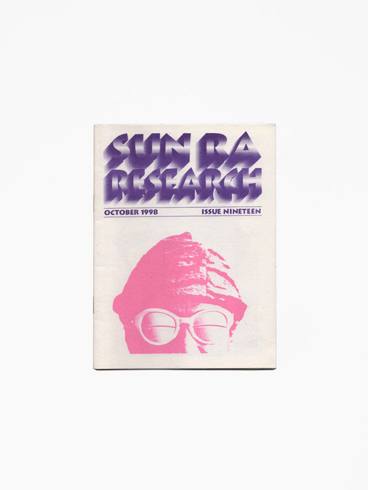 Sun Ra Research - Issue 19