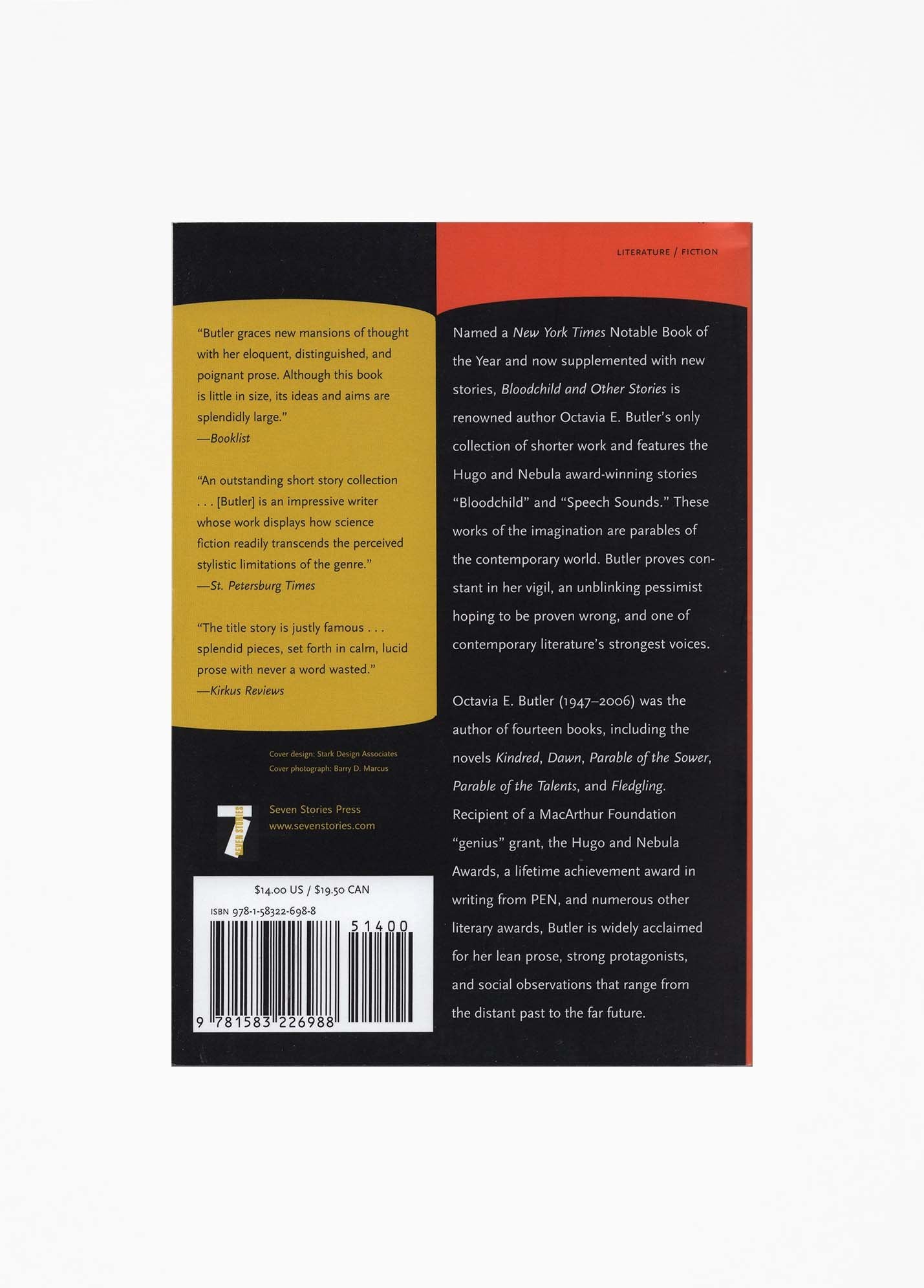 Octavia Butler - Bloodchild and Other Stories