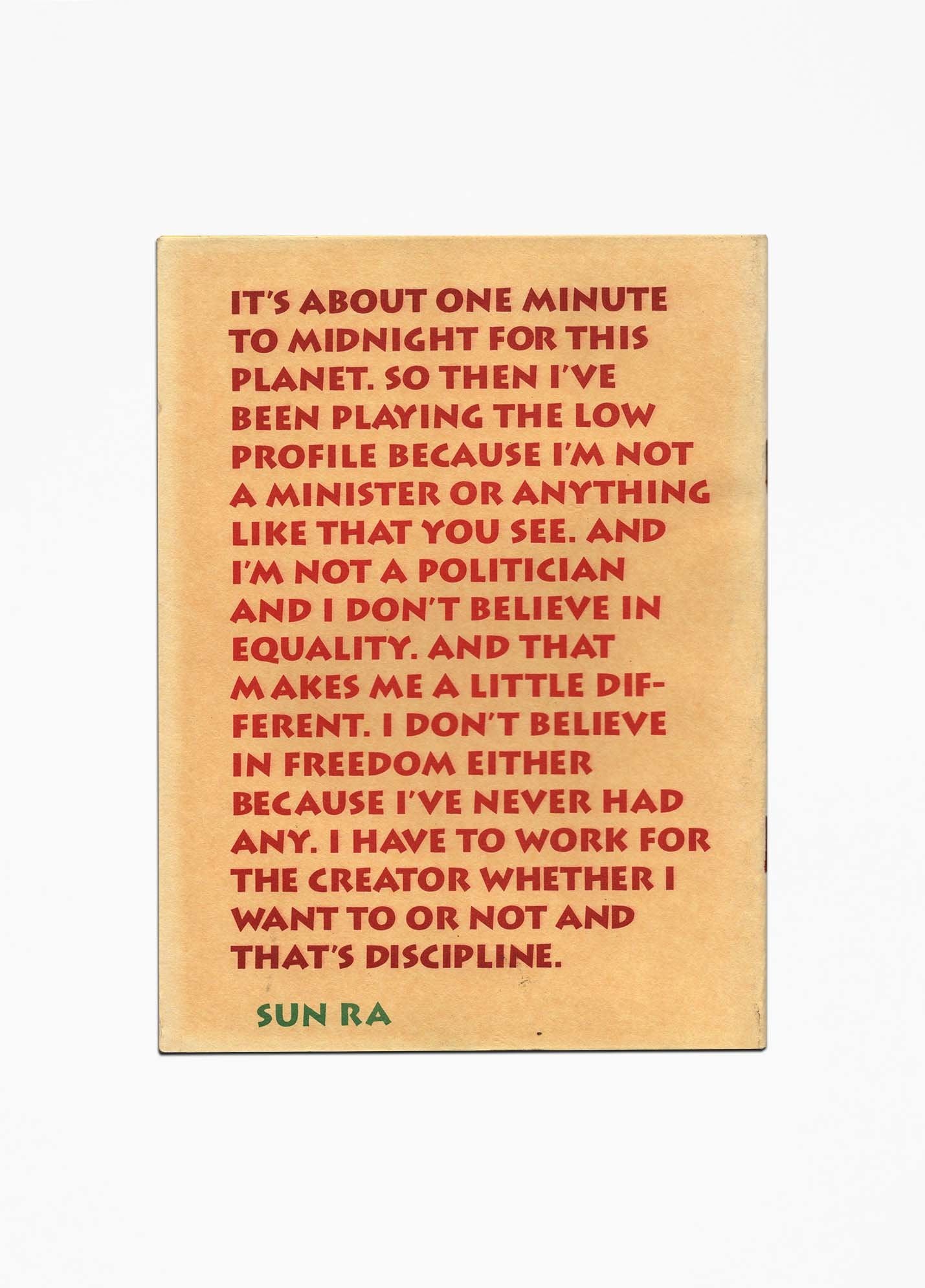 Sun Ra Quarterly - Issue 2